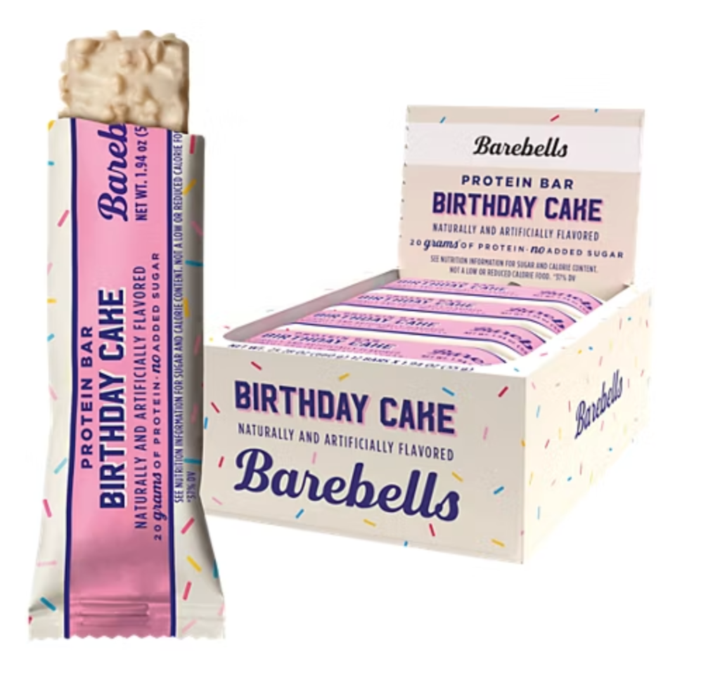 "Barebells Protein Bar Birthday Cake Flavor-The Supplement Stop"
