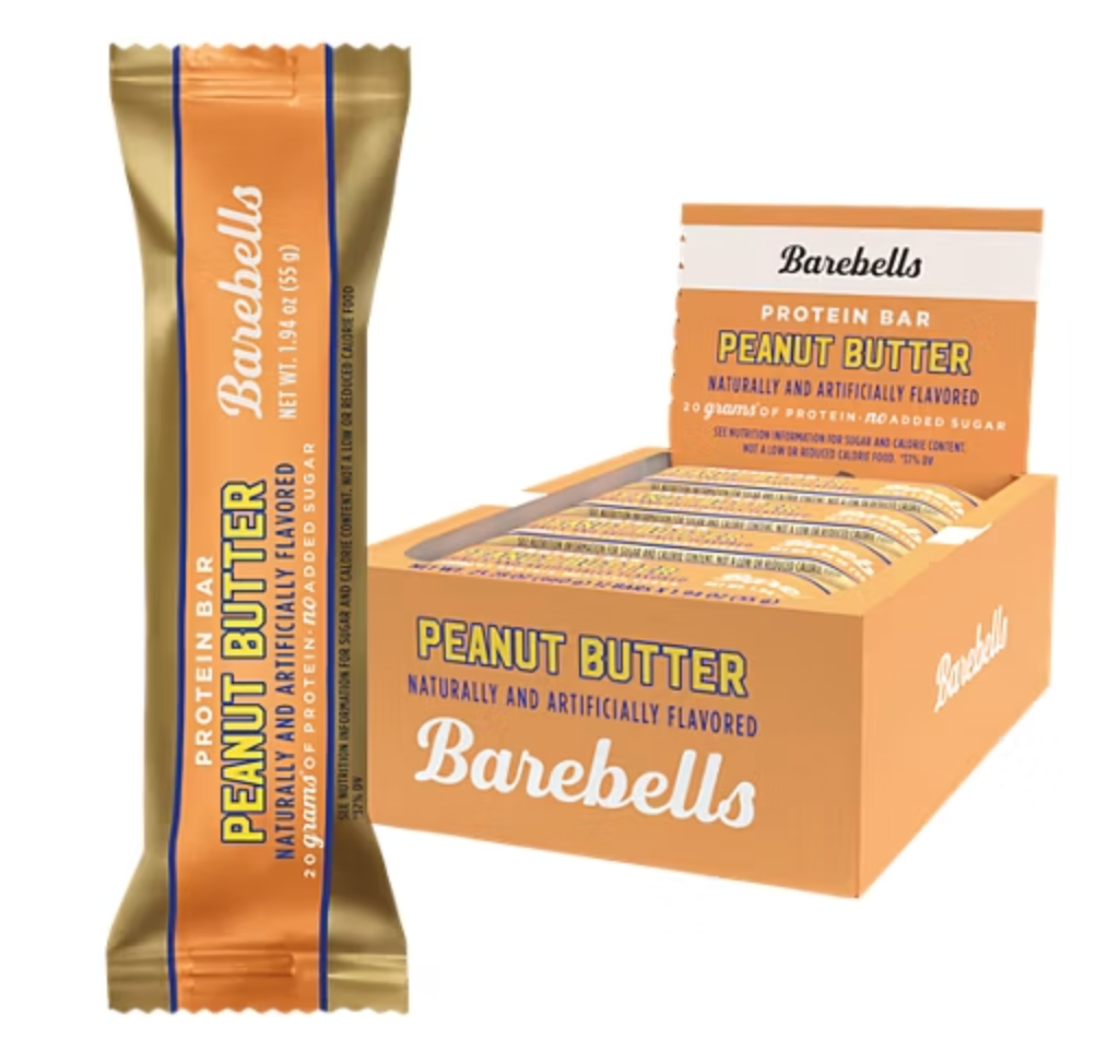 "Barebells Protein Bar Peanut Butter Flavor-The Supplement Stop"