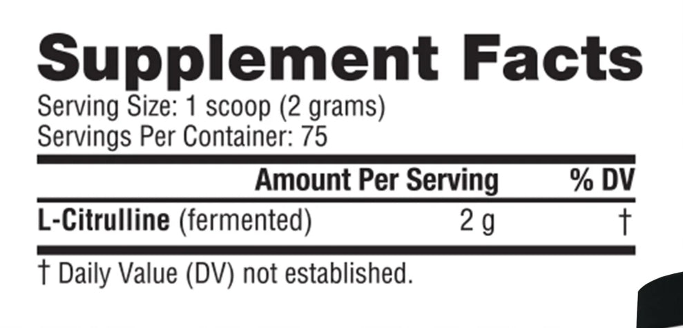 Nutrabio L-Citrulline Powder