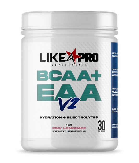 Like A Pro Supplements BCAA + EAA Pink Lemonade