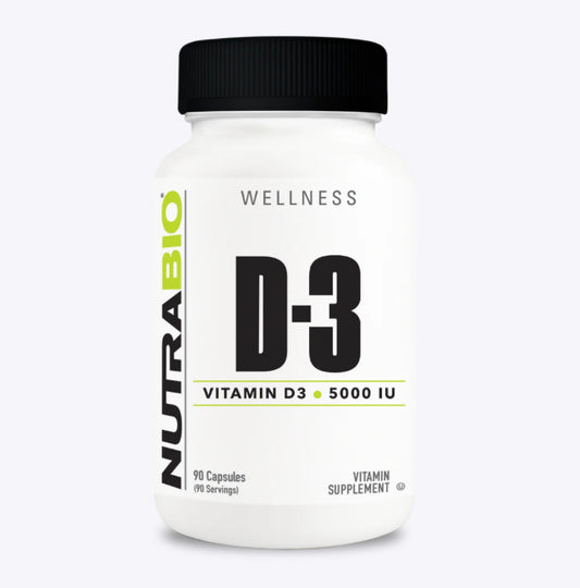 Nutrabio Vitamin D3 5000 IU