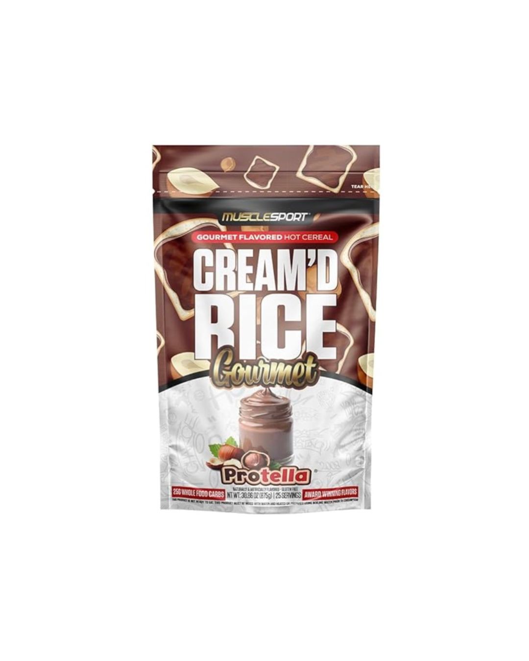 Musclesport Cream'd Rice Gourmet - Hot Cereal - 25 Servings
