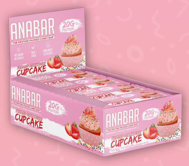 Anabar Frosted Strawberry Cupcake