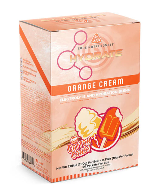 Core Nutritionals Hydration Stick Fun Sweets Orange Cream