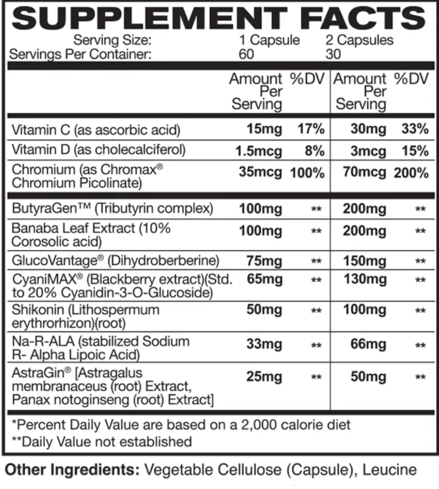 Astroflav Glucodrive-The Supplement Stop