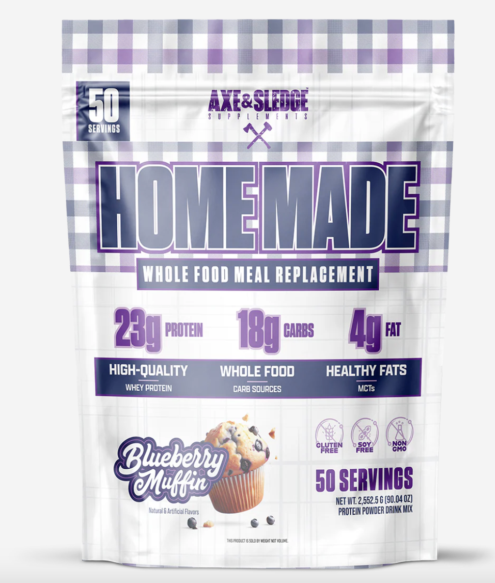 Axe & Sledge Homemade-Blueberry Muffin-The Supplement Stop