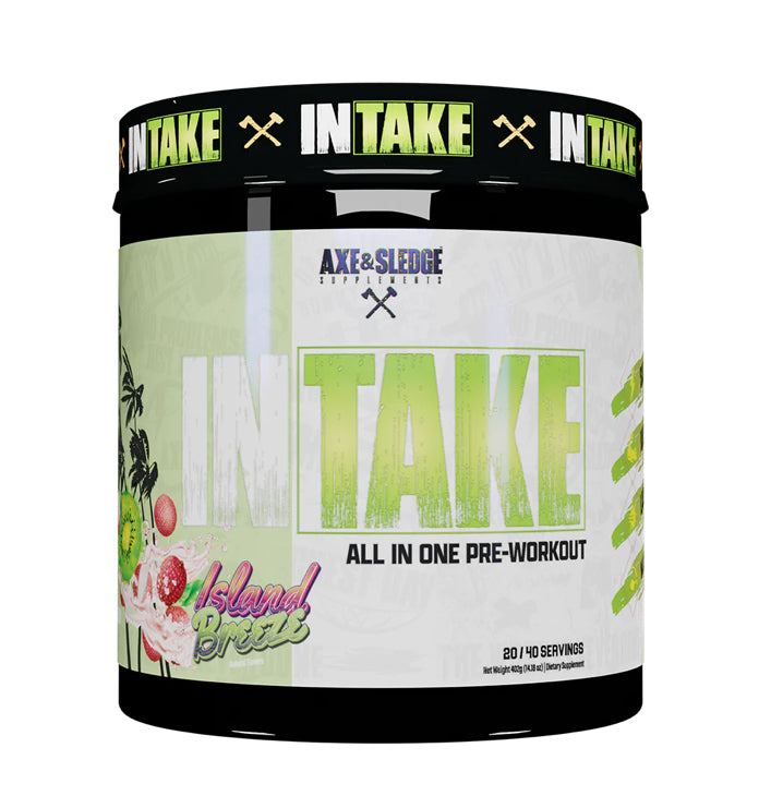 Axe & Sledge Intake Preworkout-Island Breeze-The Supplement Stop