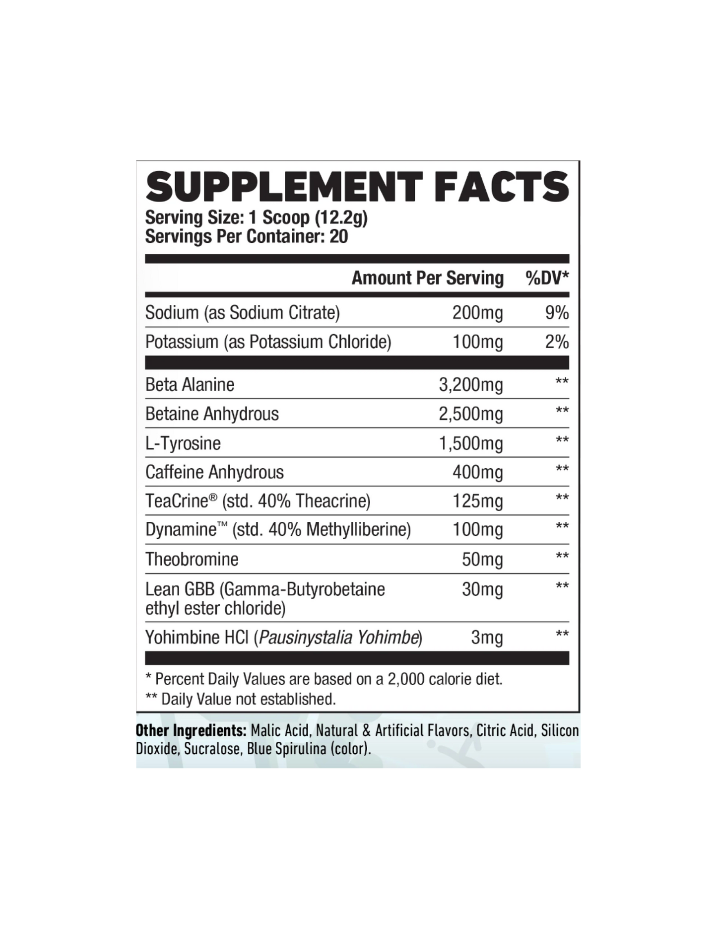 Axe & Sledge DBAP Preworkout-The Supplement Stop