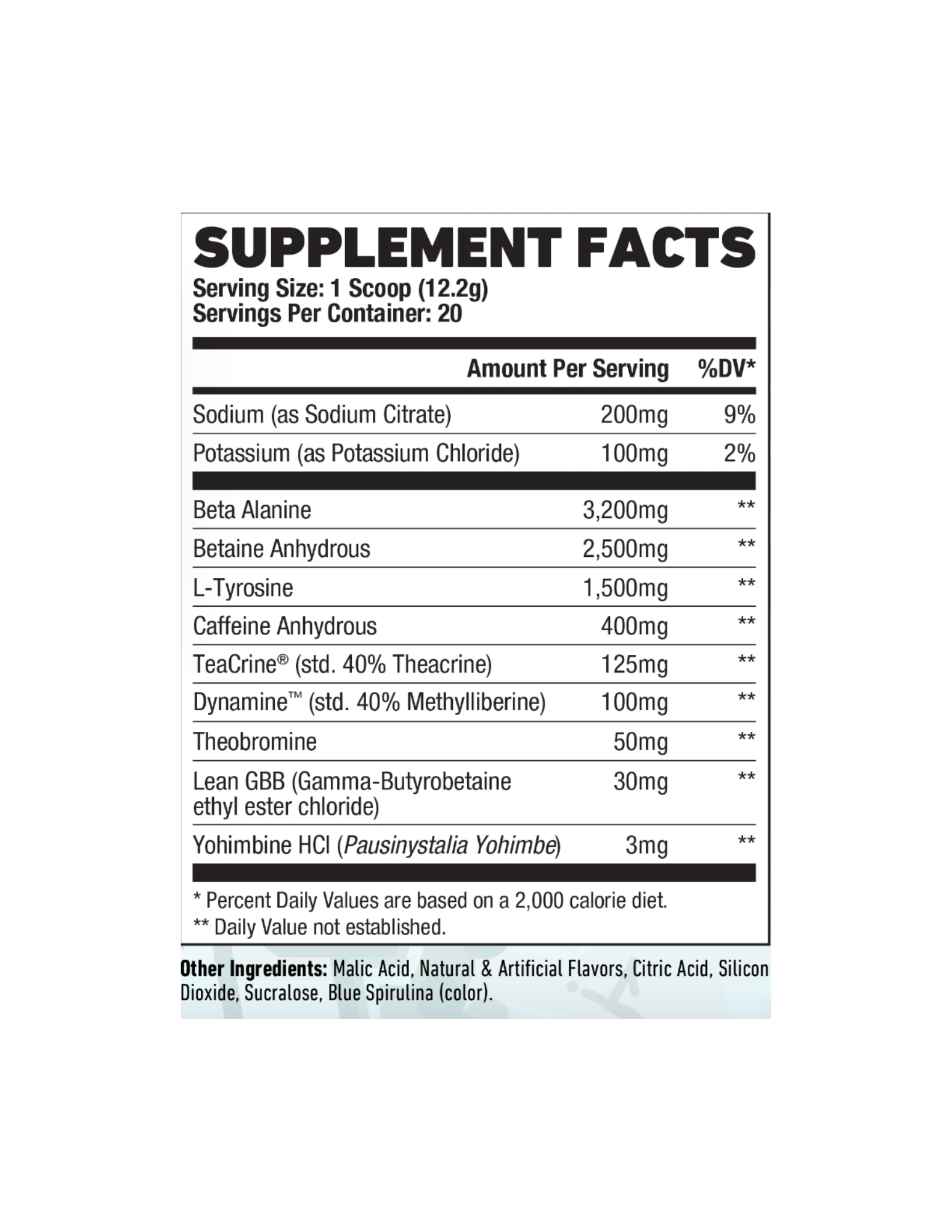 Axe & Sledge DBAP Preworkout-The Supplement Stop