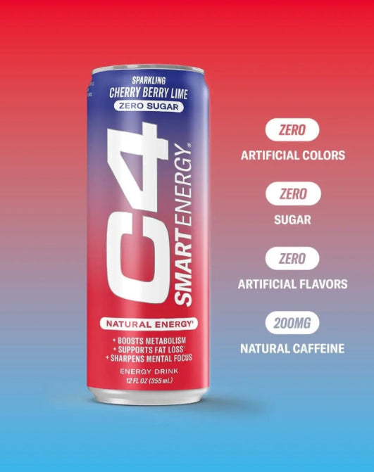 C4 Smart Energy Cherry Berry Lime