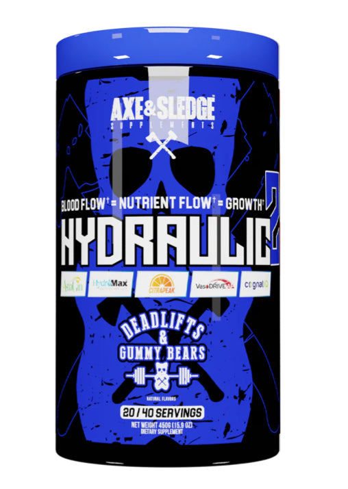 Axe&Sledge Hydraulic V2 Deadlifts & Gummy Bears