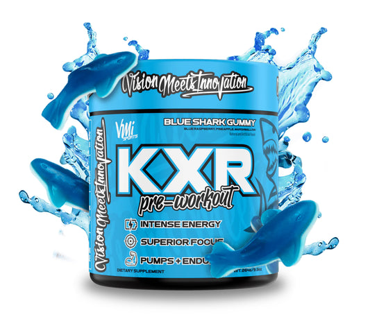 KXR® Pre Workout Blue Shark Gummy