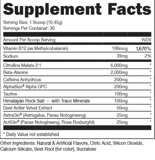 DAS Labs Bucked Up Strawberry Kiwi