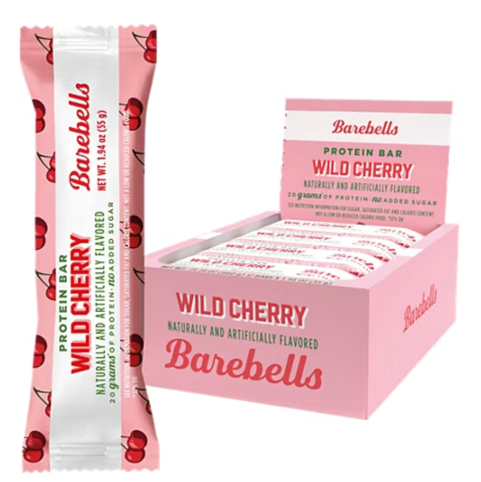 Barebells Protein Bar Wild Cherry Flavor-The Supplement Stop