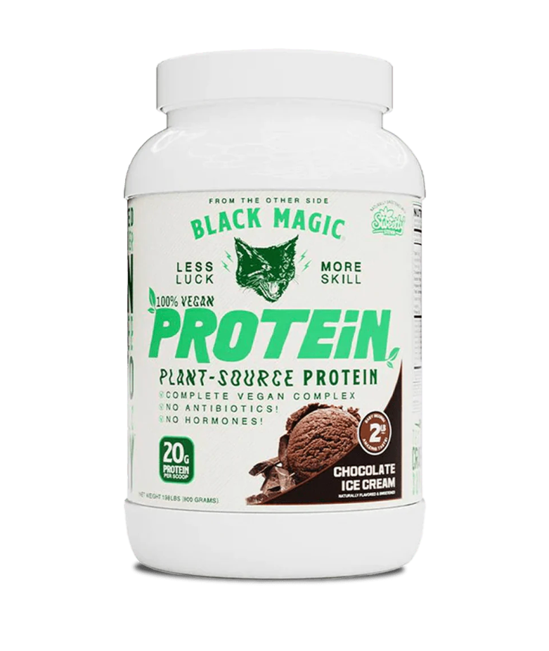 Black Magic Supply Vegan Protein-Chocolate Ice Cream-The Supplement Stop