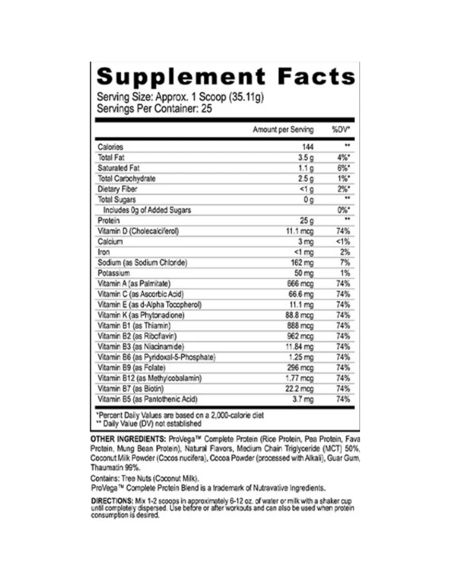 Black Magic Supply Vegan Protein-The Supplement Stop
