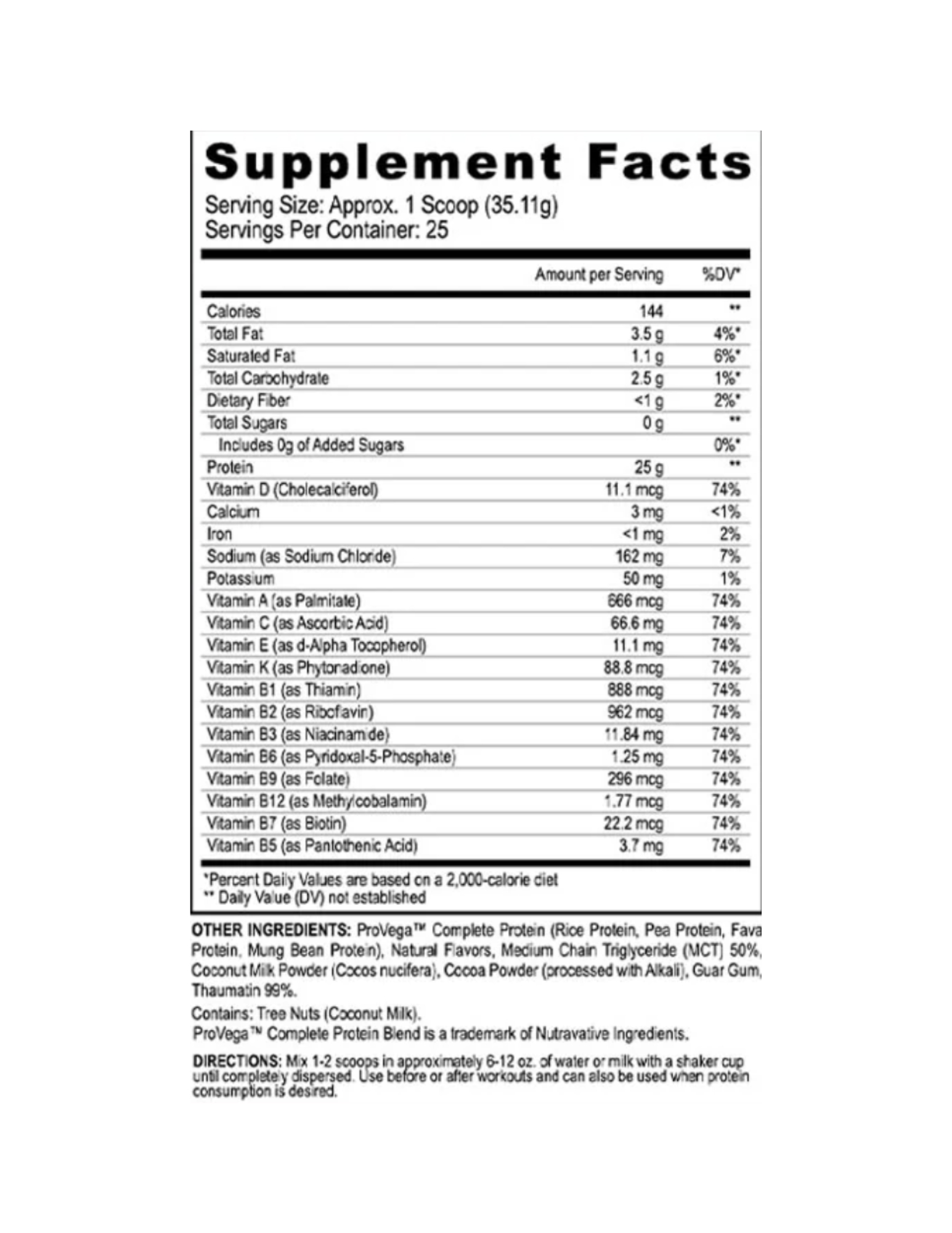 Black Magic Supply Vegan Protein-The Supplement Stop