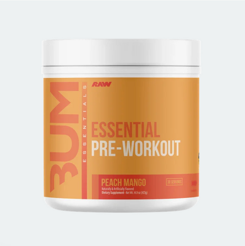 CBUM Essential Preworkout-Peach Mango-The Supplement Stop