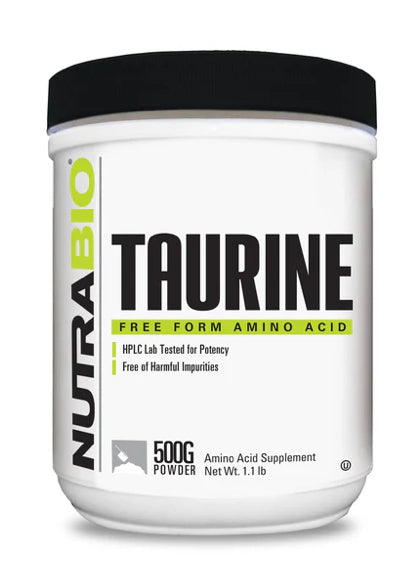 Nutrabio Taurine 500g Powder