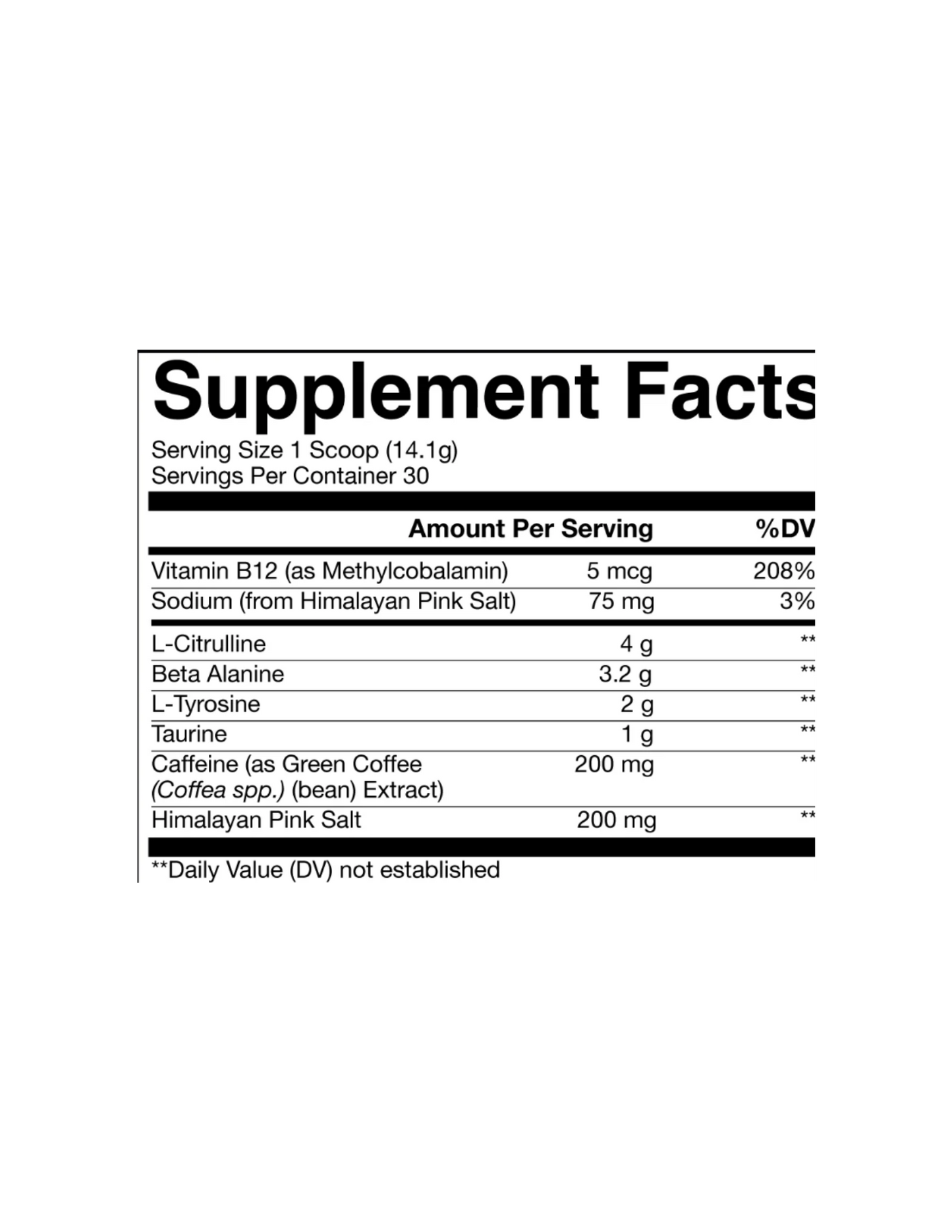 CBUM Essential Preworkout-The Supplement Stop