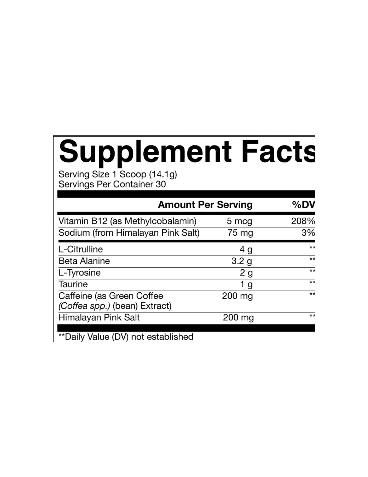 CBUM Essential Preworkout-The Supplement Stop