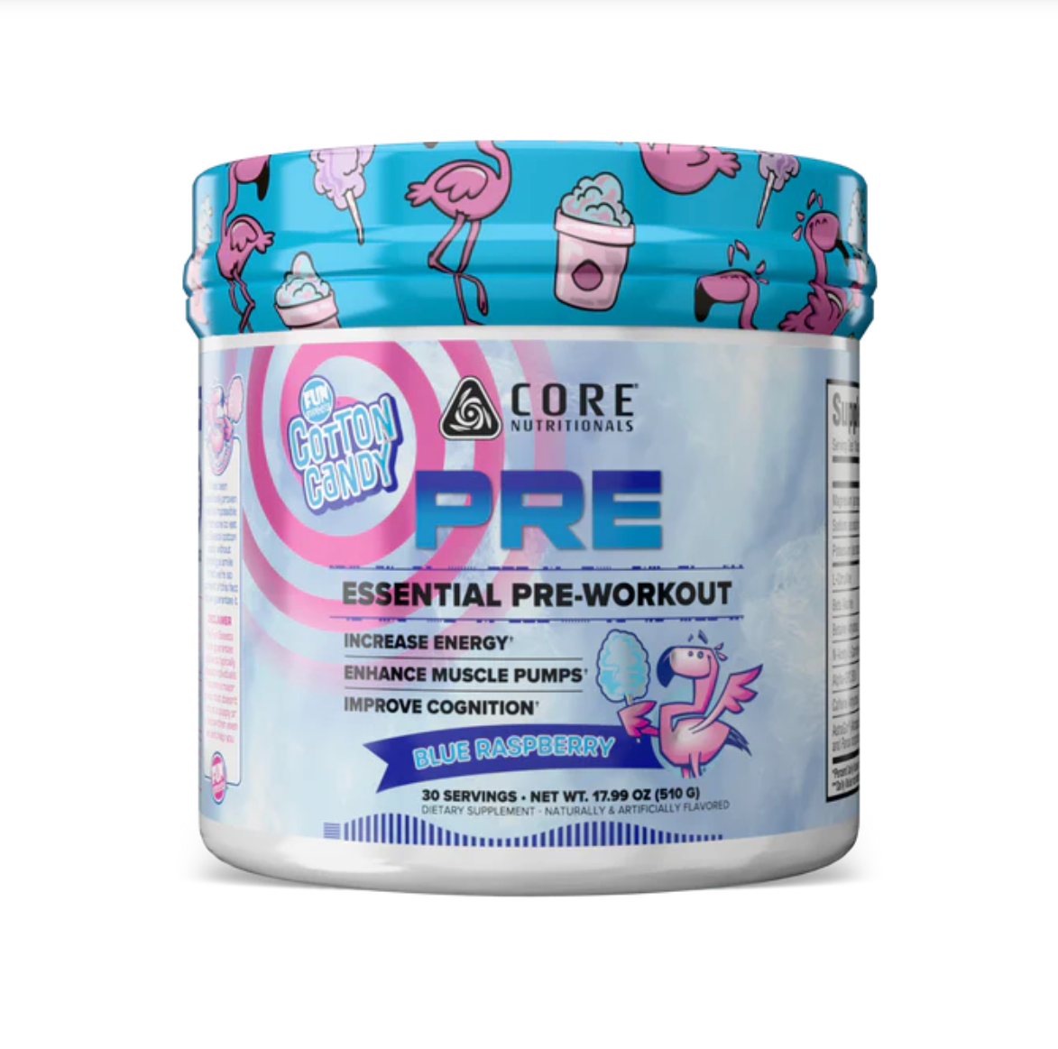 Core Nutritionals Pre-Blue Raspberry-The Supplement Stop
