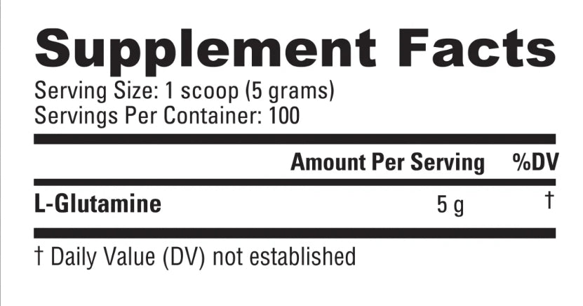 Nutrabio Glutamine 500g