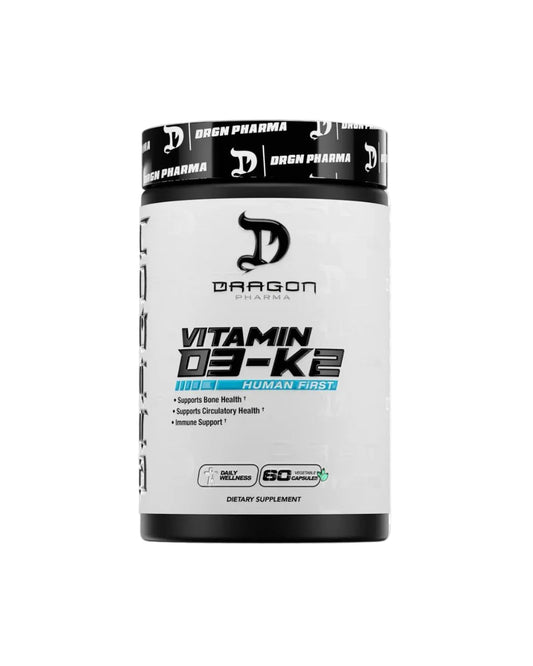 Dragon Pharma Vitamin D3-K2 - 60 count