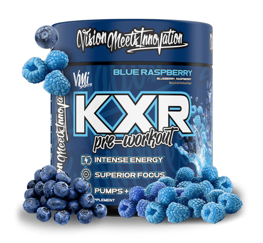 KXR® Pre Workout Blue Raspberry