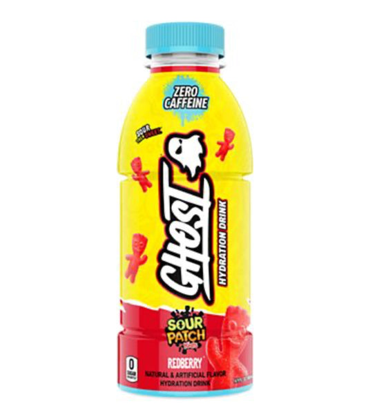 Ghost Hydration Sour Patch Kids Redberry