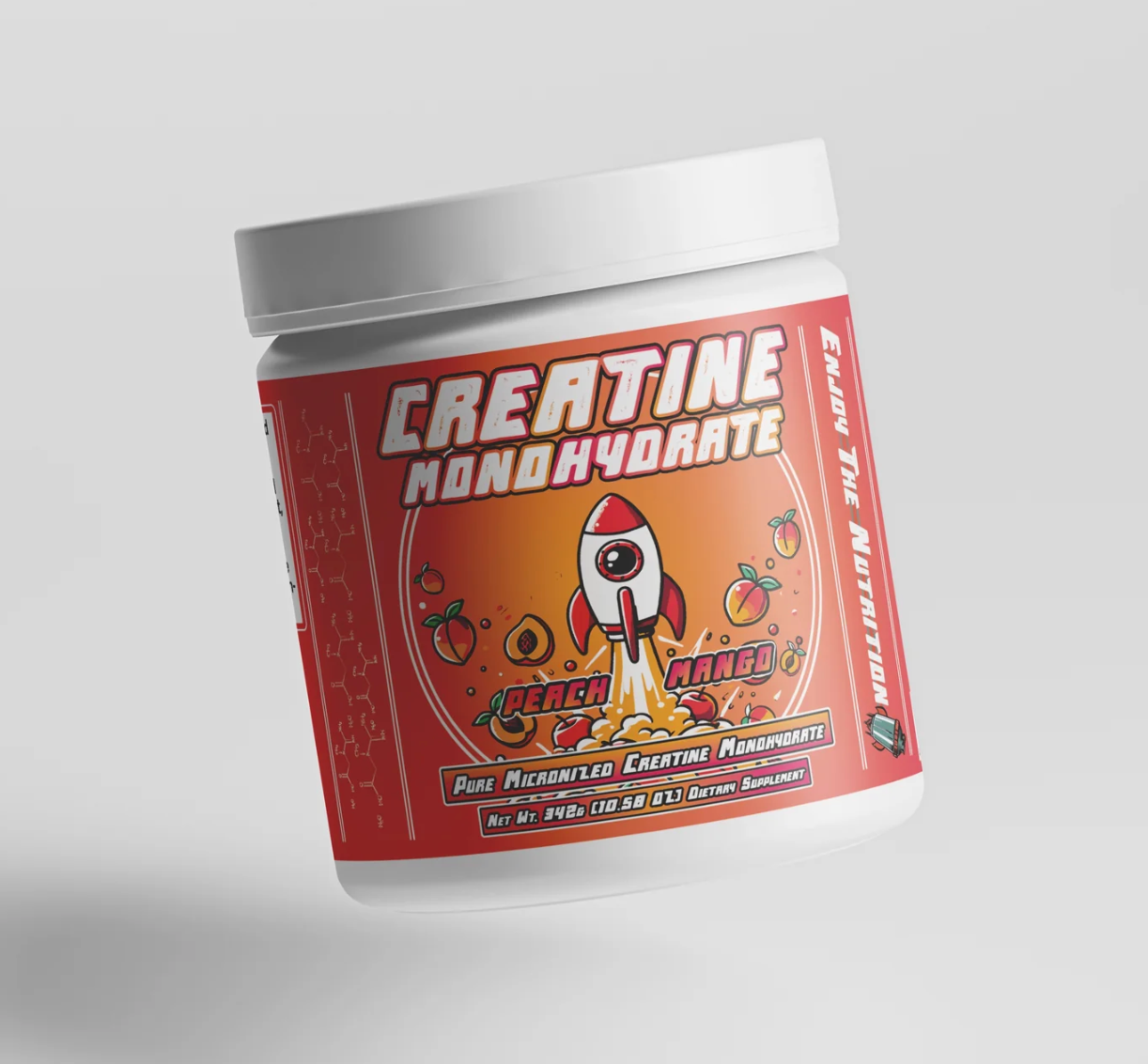Enjoy The Creatine 60 Servings-Peach Mango-The Supplement Stop