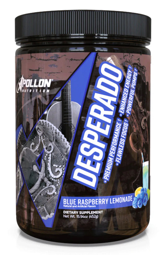 Apollon Nutrition Desperado Blue Raspberry Lemonade