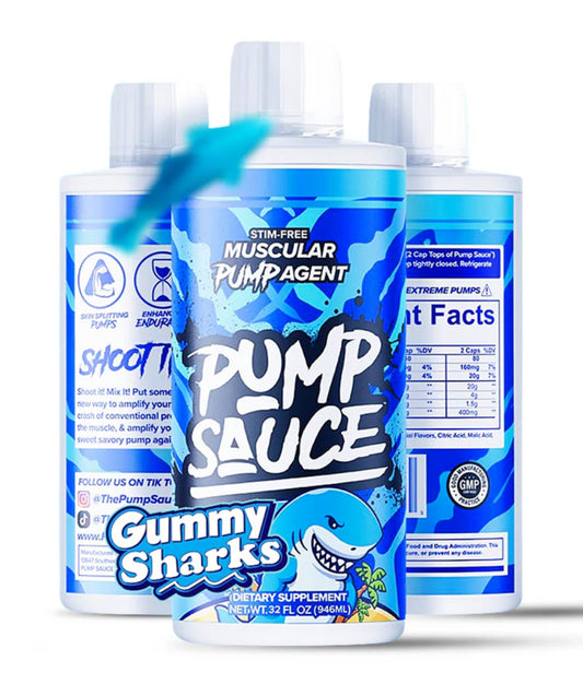 Pump Sauce™️ Gummy Sharks