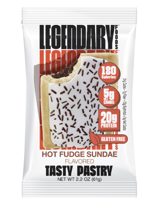 Legendary Foods Protein Pastry Hot Fudge Sundae