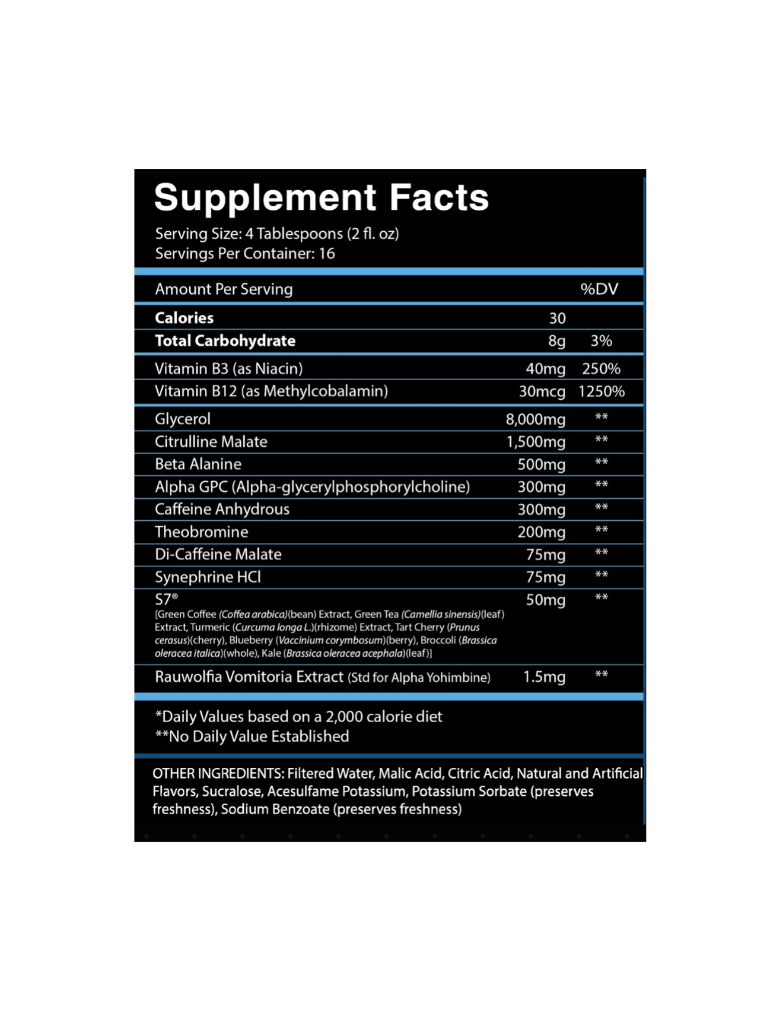 GOD OF THUNDER® Liquid Preworkout Suspension-The Supplement Stop