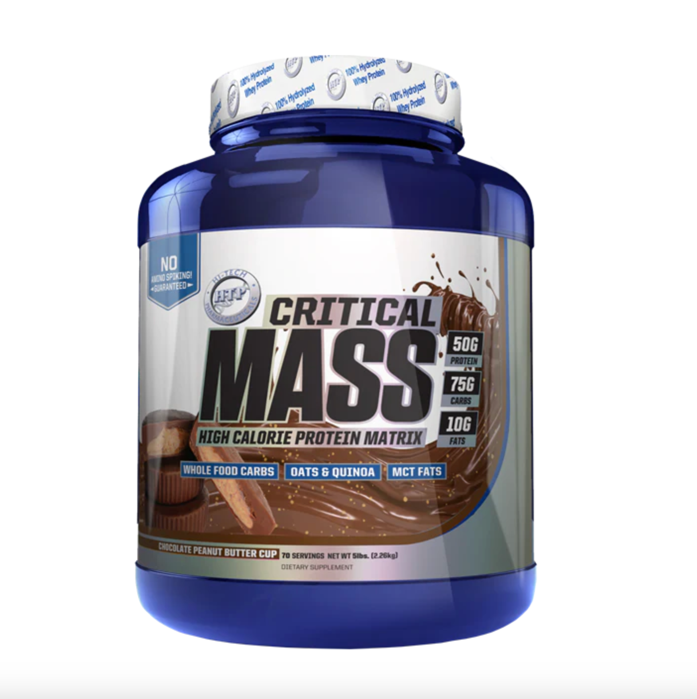 HiTech Pharmaceuticals Critical Mass-Chocolate Peanut Butter Cup-The Supplement Stop