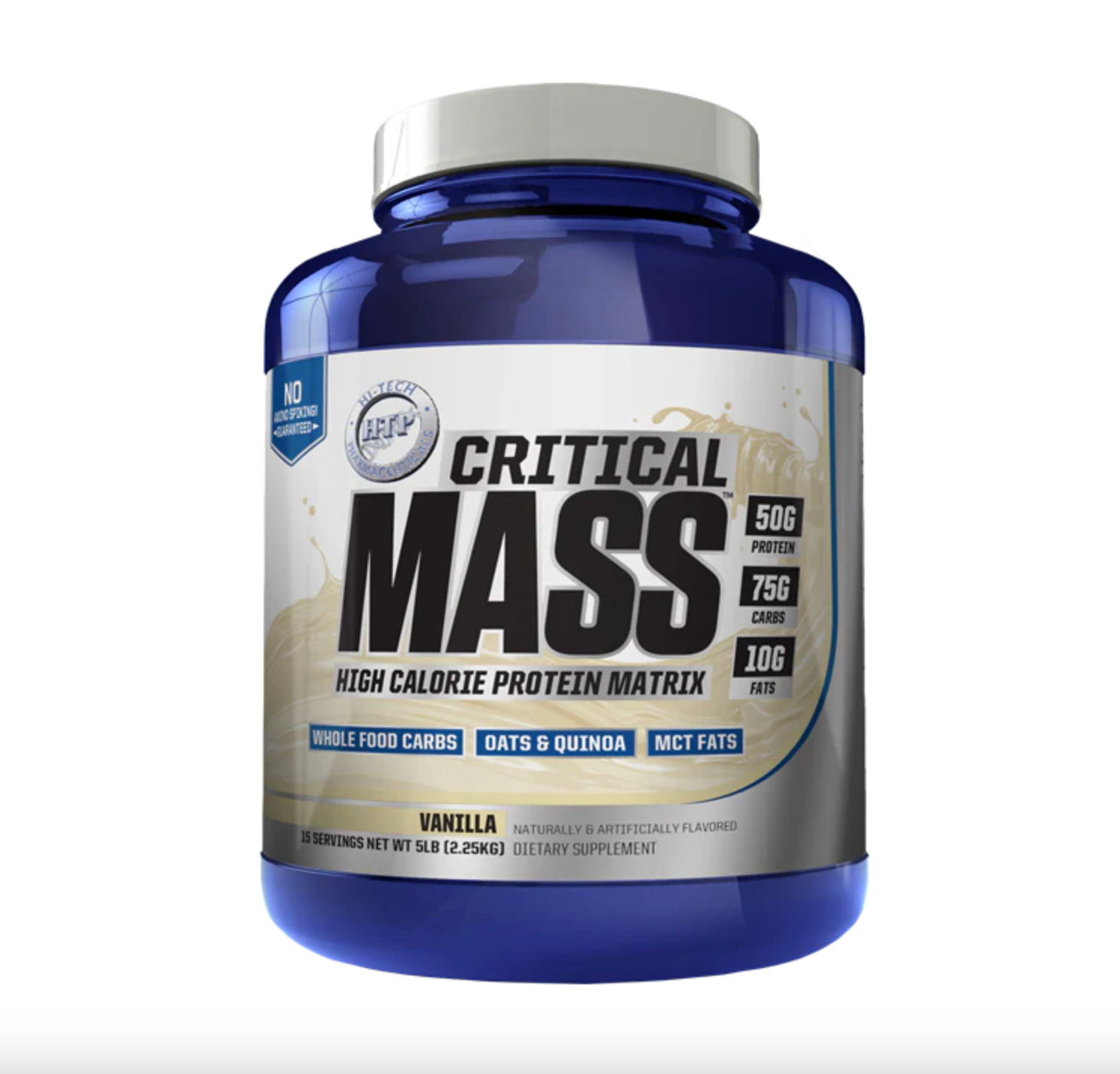 HiTech Pharmaceuticals Critical Mass-Vanilla-The Supplement Stop