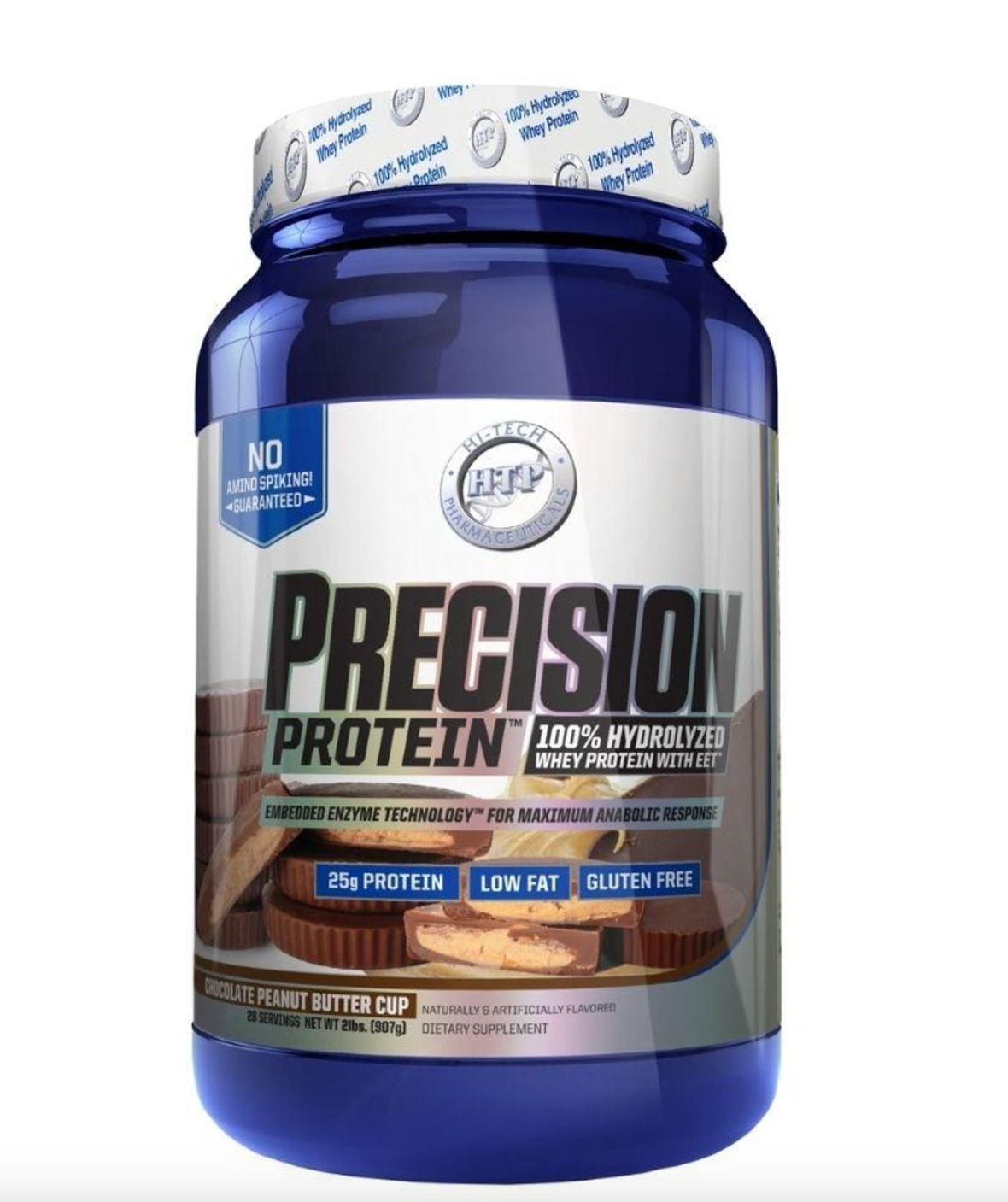 Hi Tech Pharmaceuticals Precision Protein Powder 2LB-Chocolate Peanut Butter Cup-The Supplement Stop