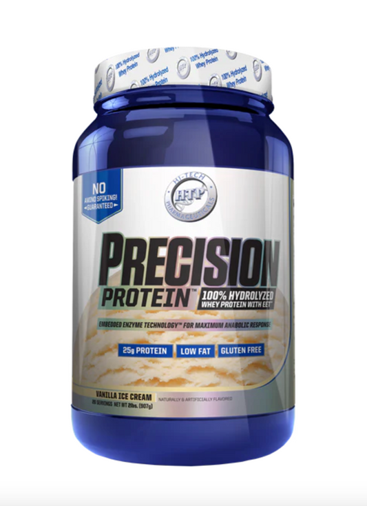 Hi Tech Pharmaceuticals Precision Protein Powder 2LB-Vanilla Ice Cream-The Supplement Stop