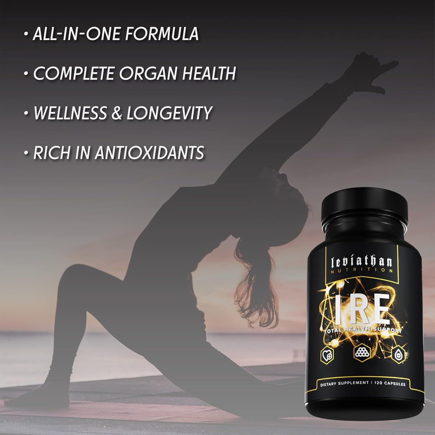 Leviathan Nutrition IRE Total Health Support-The Supplement Stop