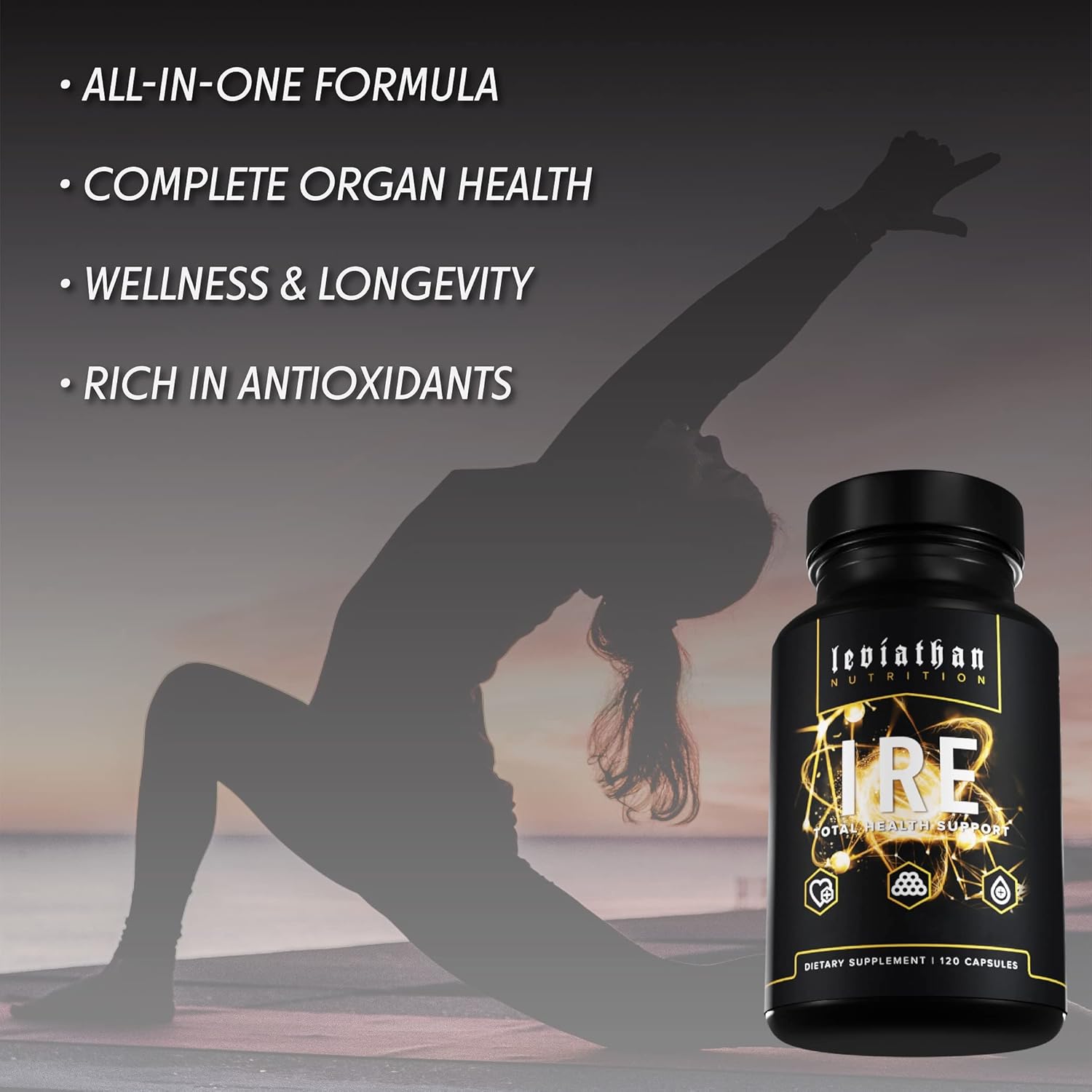 Leviathan Nutrition IRE Total Health Support-The Supplement Stop