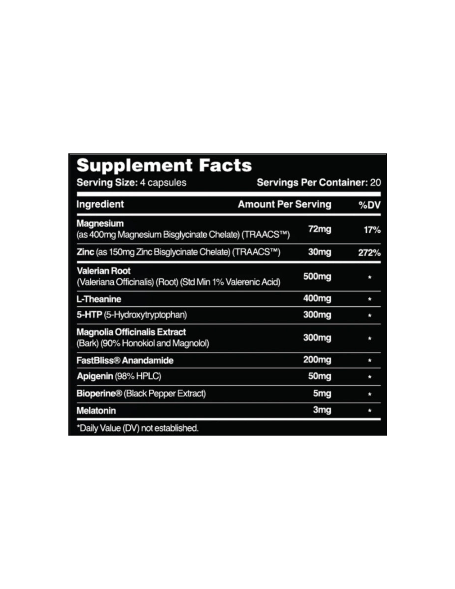 Leviathan Nutrition Slumber Sleep Support-The Supplement Stop
