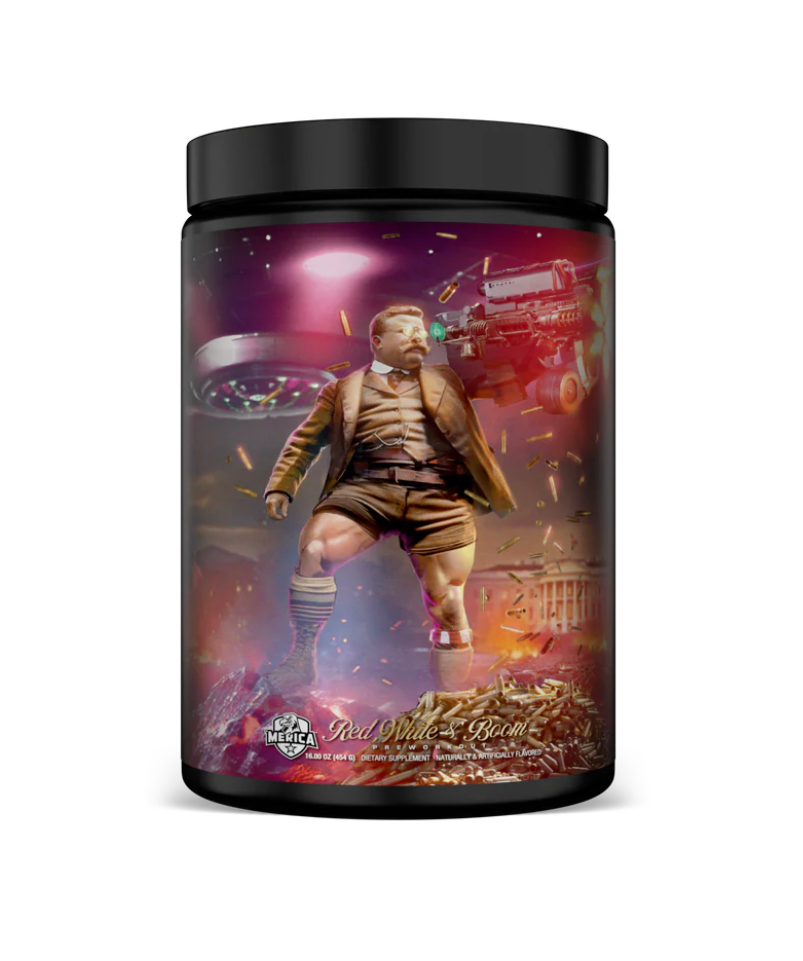 'Merica Labz Red White & Boom Preworkout-Teddy's Grape Melons-The Supplement Stop