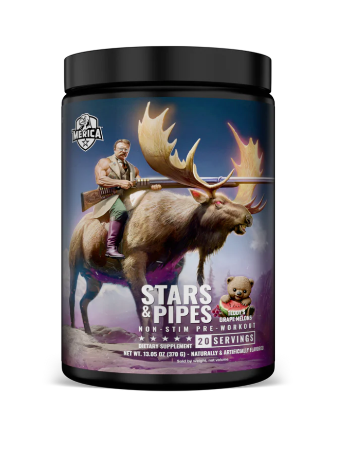 'Merica Labz Stars 'N Pipes-Teddy's Grape Melons-The Supplement Stop