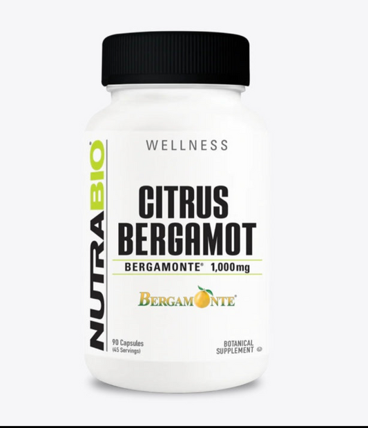 NutraBio Citrus Bergamot 1000 mg-The Supplement Stop