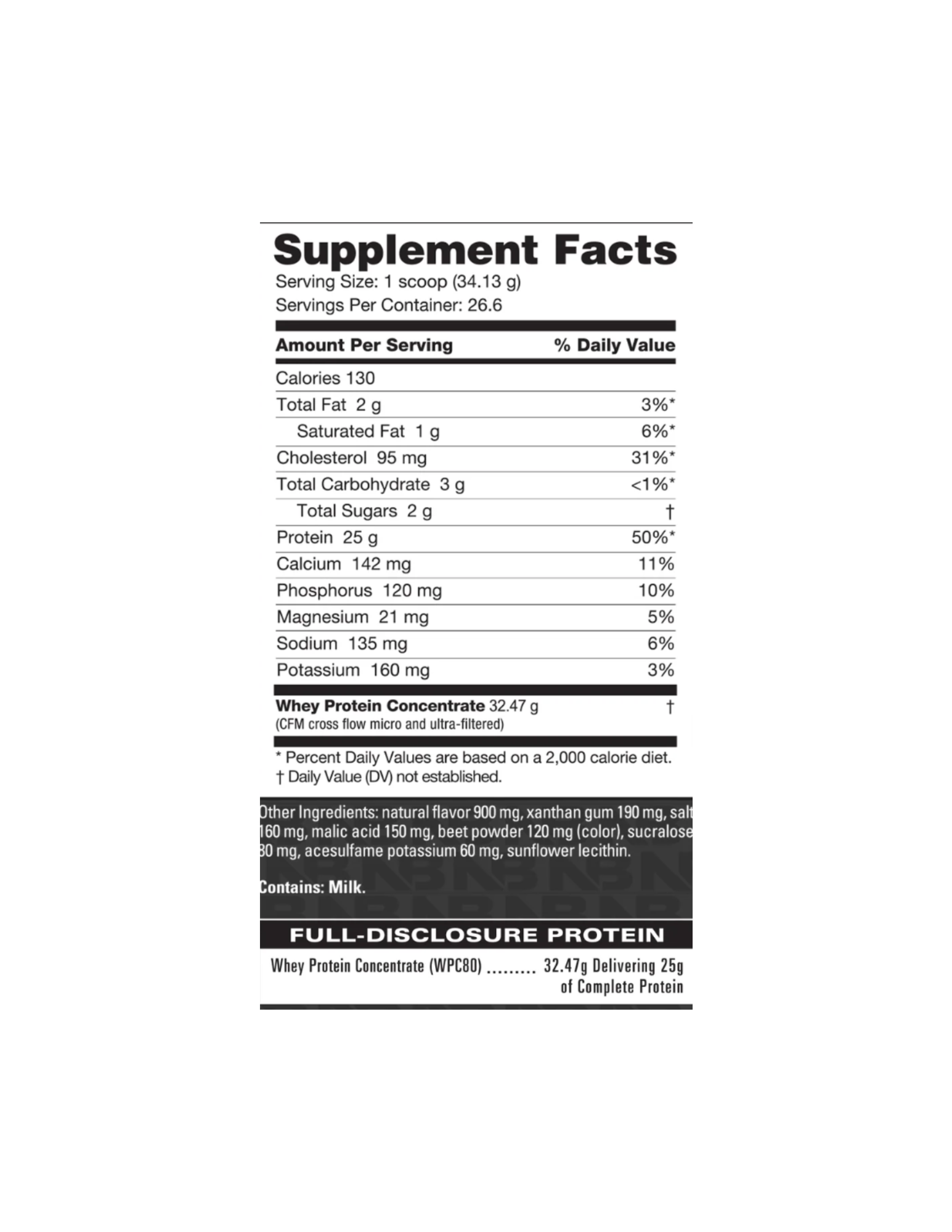 NutraBio Classic Whey Protein Powder 2LB-The Supplement Stop