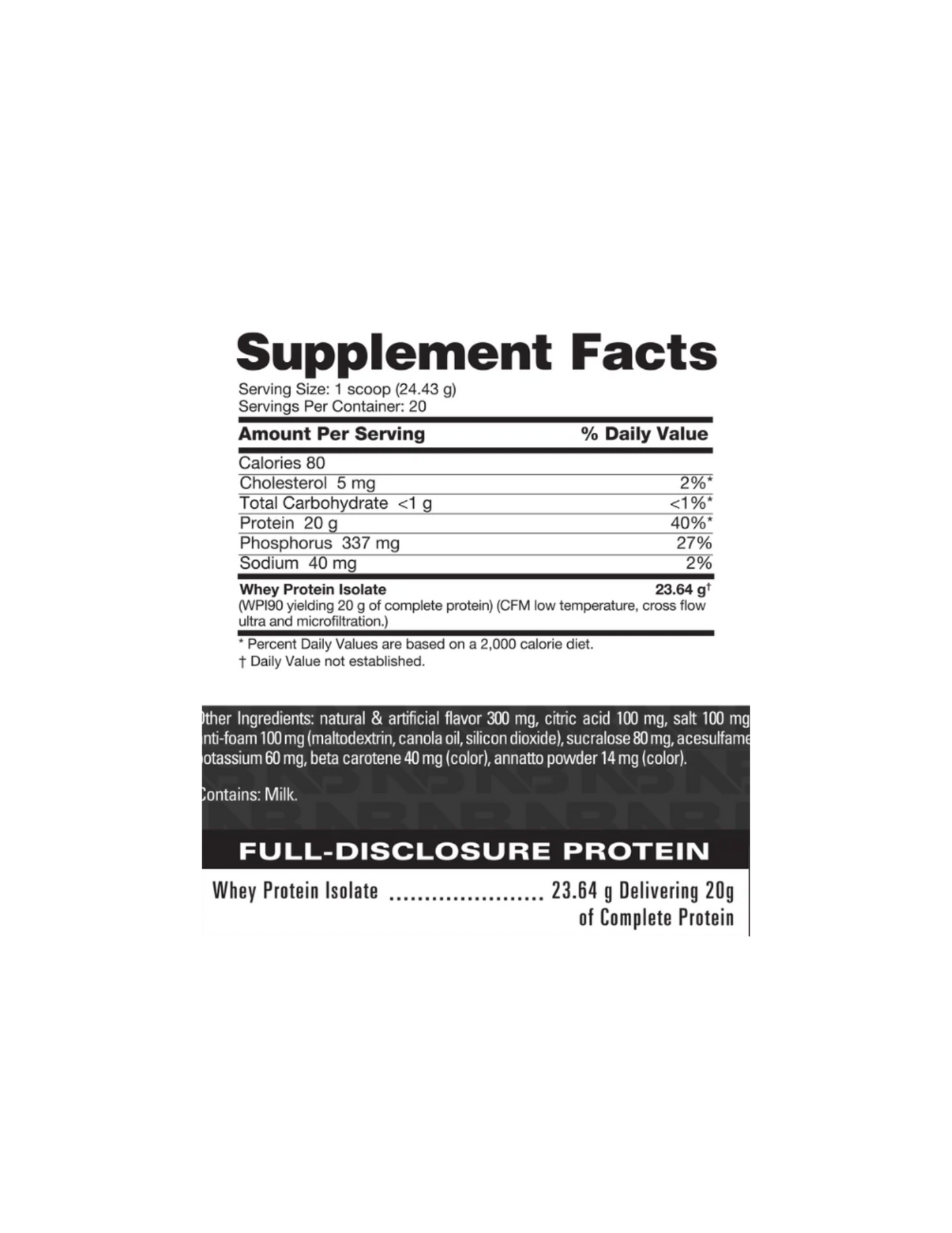 NutraBio Clear Whey Isolate Protein Powder-The Supplement Stop