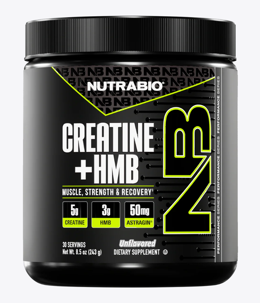 NutraBio Creatine + HMB-The Supplement Stop