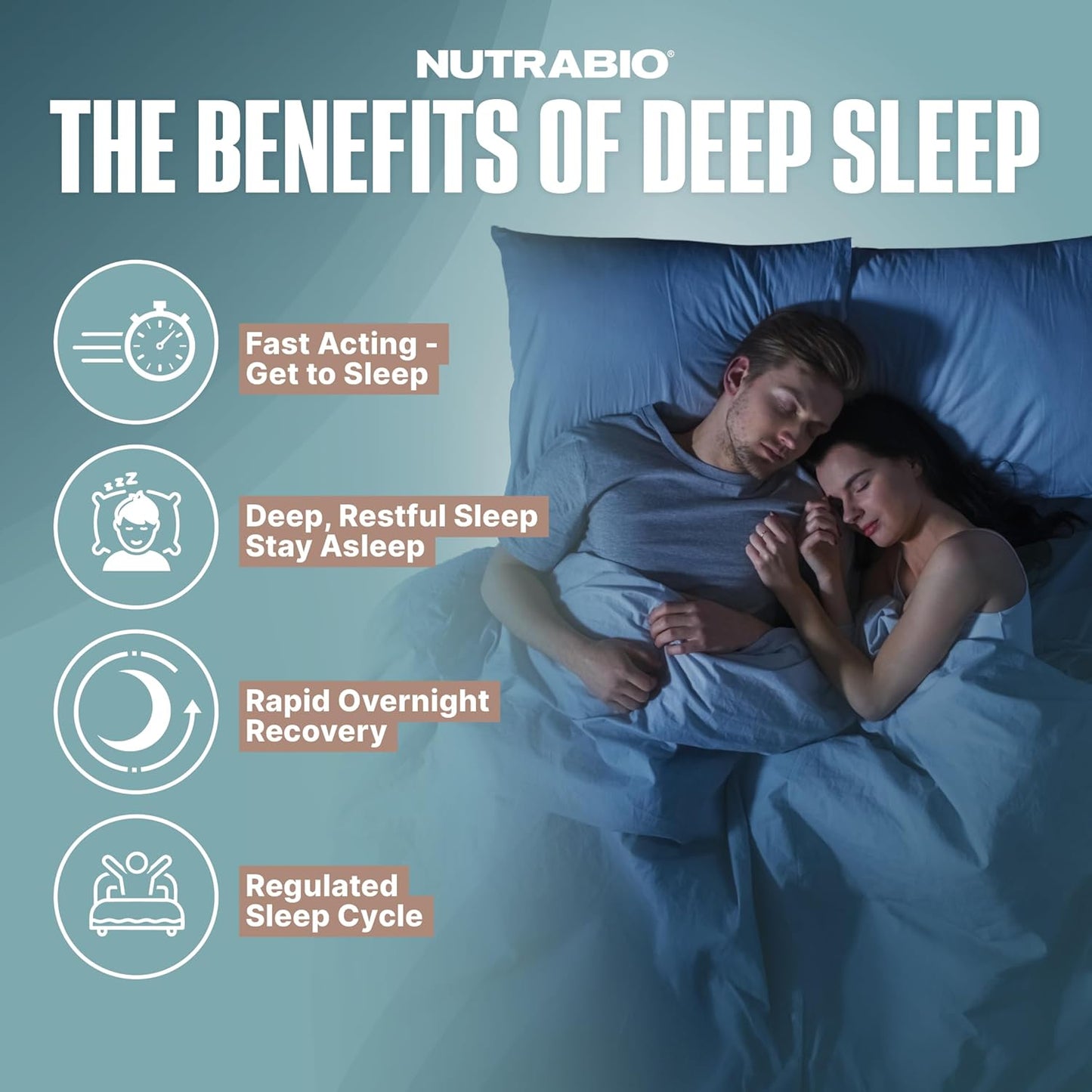 Nutrabio Deep Sleep Key Benefits-The Supplement Stop