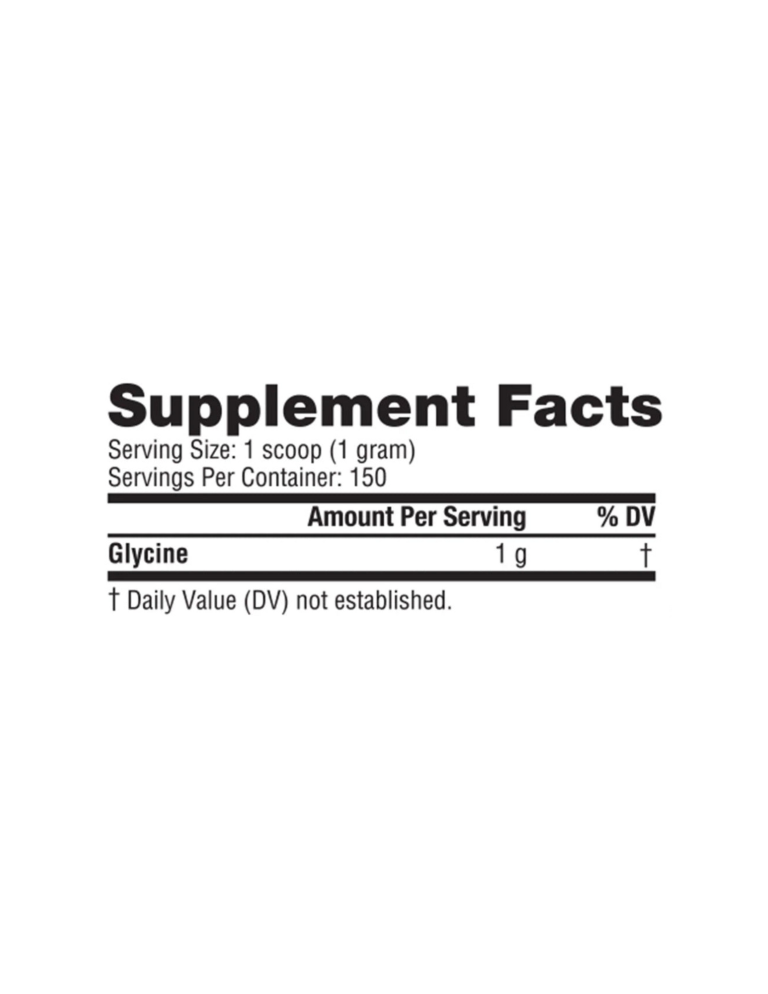 NutraBio Glycine Powder-The Supplement Stop